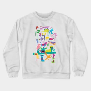 Doodle Art Crewneck Sweatshirt